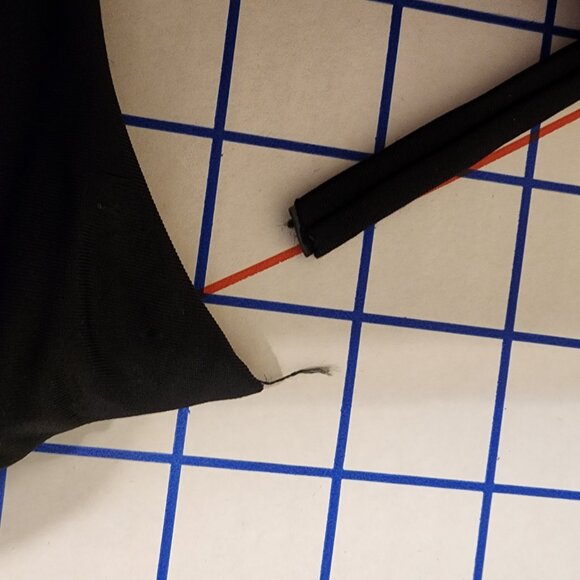 Andie The Cheeky Amalfi One Piece Broken Strap Black Large - Picture 4 of 9